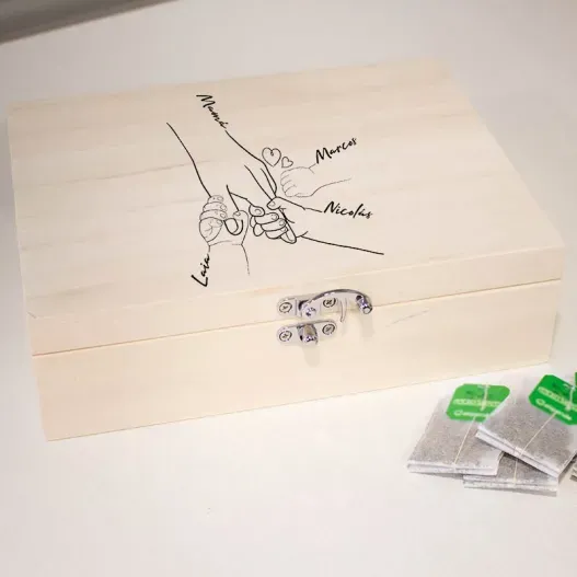 Caja de infusiones personalizada 'Unidos'