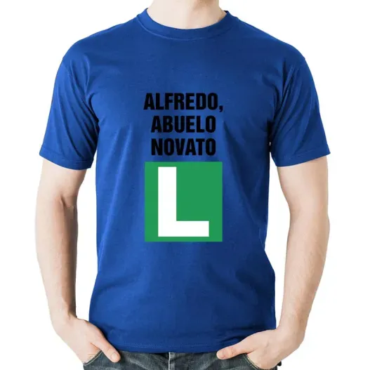 Camiseta abuelo novato personalizada (Vista alternativa)