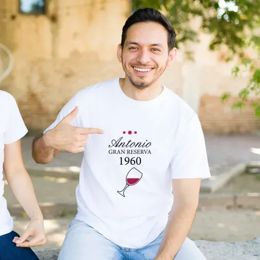 Camiseta BIO gran reserva personalizada (Vista alternativa)