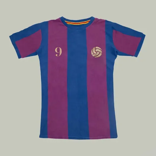 Camiseta Blaugrana bordada (Idea de regalo original)