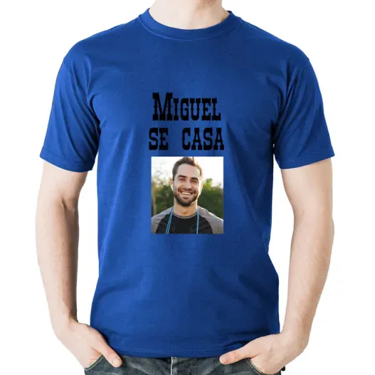 Camiseta despedida soltero personalizada (Idea de regalo original)