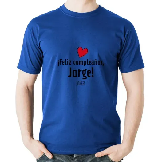 Camiseta feliz cumplea&ntilde;os hombre (Vista alternativa)