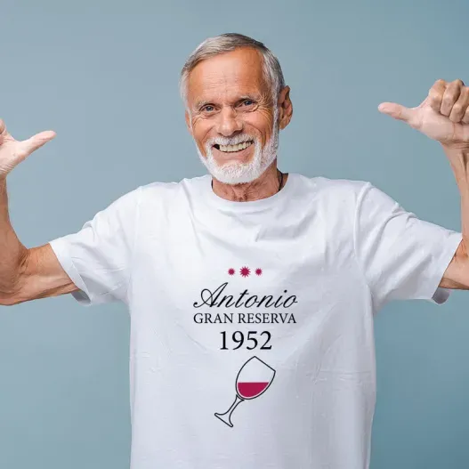 Camiseta gran reserva personalizada (Vista alternativa)
