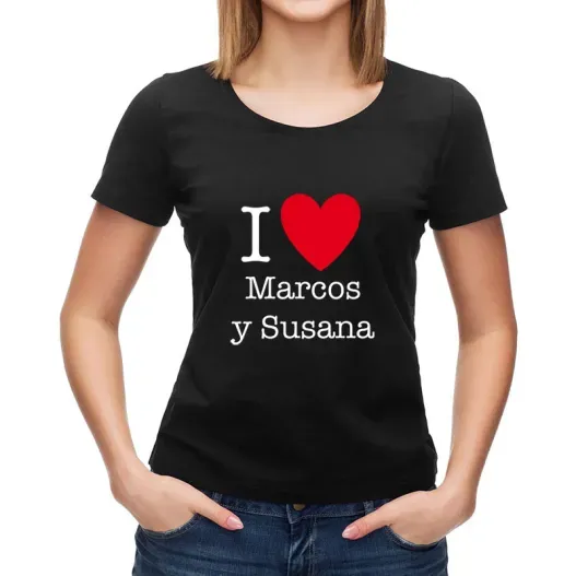 Camiseta LOVE personalizada (Vista alternativa)