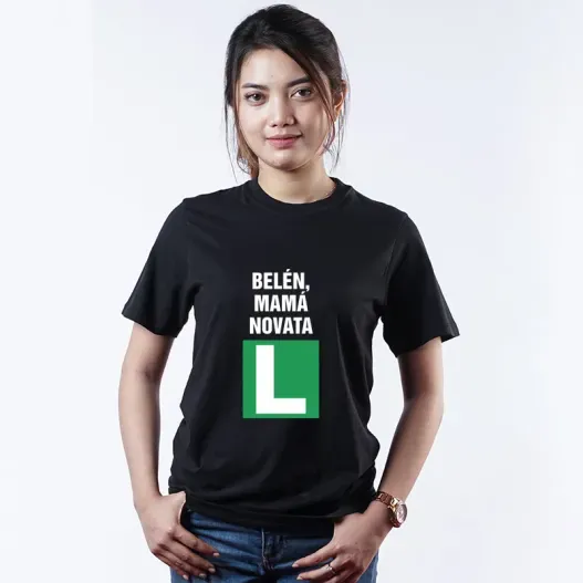 Camiseta mam&aacute; novata personalizada (Idea de regalo original)