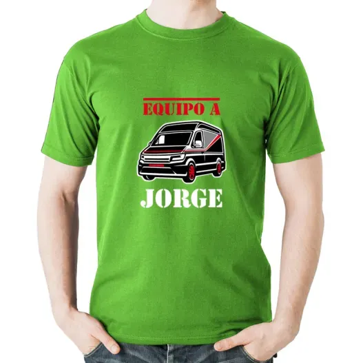 Camiseta personalizada 'Equipo A' (Vista alternativa)
