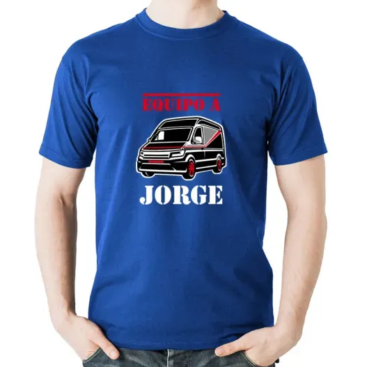 Camiseta personalizada 'Equipo A' (Foto de catálogo)