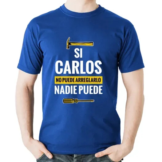 Camiseta personalizada para 'Manitas' (Idea de regalo original)