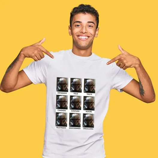 Camiseta personalizada 'El lado oscuro' (Idea de regalo original)