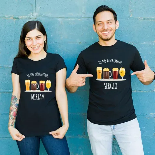 Camiseta personalizada 'Yo no discrimino' (Vista alternativa)