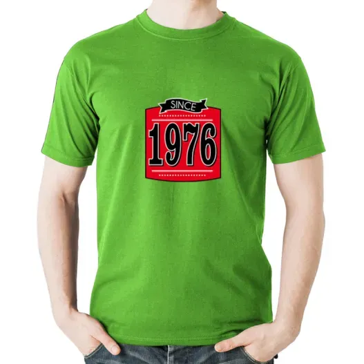 Camiseta Since personalizada (Detalle de presentación)