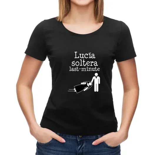 Camiseta soltera arrastras personalizada (Foto de catálogo)