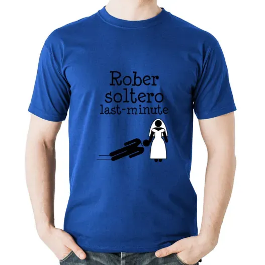 Camiseta soltero arrastras personalizada (Foto de catálogo)