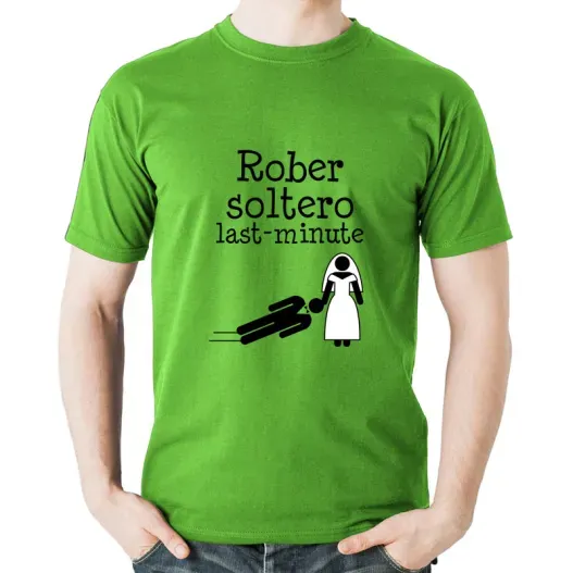 Camiseta soltero arrastras personalizada (Idea de regalo original)