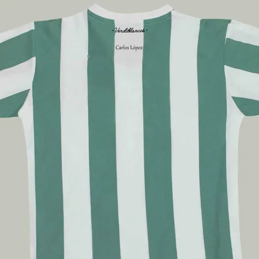 Camiseta Verdiblanco bordada (Vista alternativa)