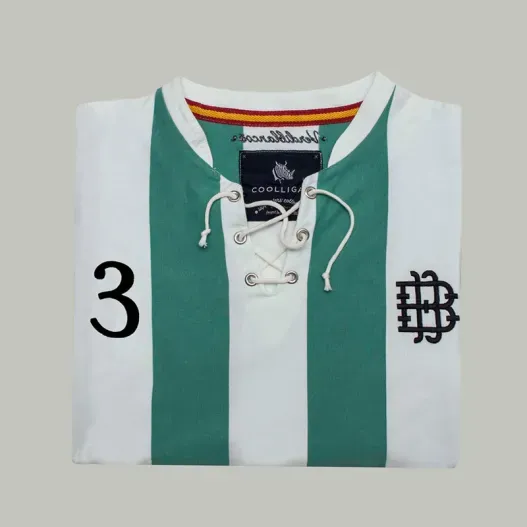 Camiseta Verdiblanco bordada (Idea de regalo original)