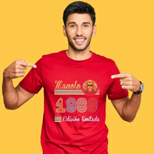 Camiseta Vintage personalizada (Idea de regalo original)