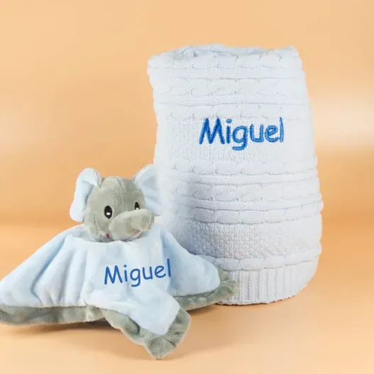 Canastilla beb&eacute; personalizada (Detalle de presentación)