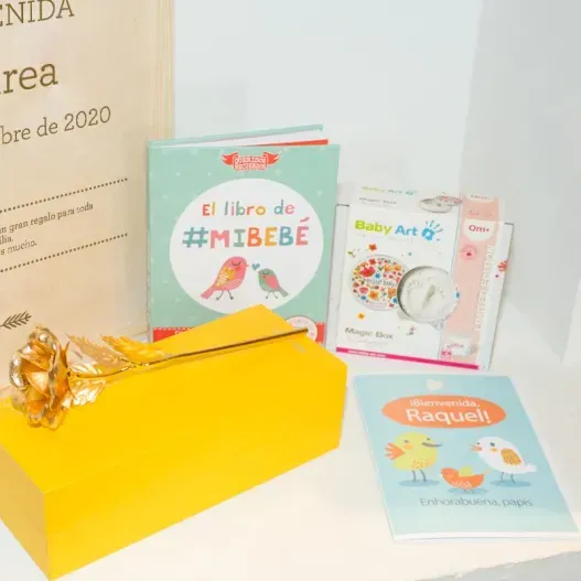 Canastilla personalizada Mam&aacute; y Beb&eacute; (Foto de catálogo)
