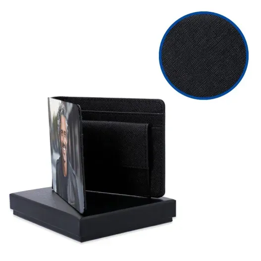 Cartera para caballero personalizada con foto (Foto de cerca)