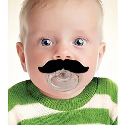 Chupete bigote