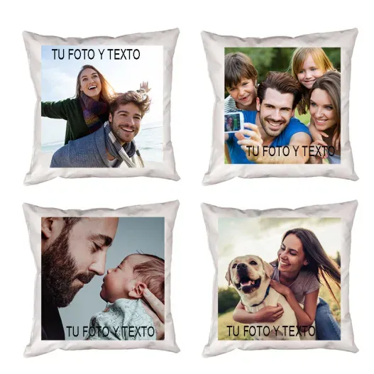 Coj&iacute;n cuadrado personalizado (Idea de regalo original)