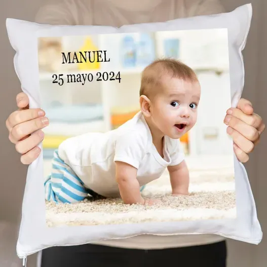 Coj&iacute;n cuadrado personalizado (Vista alternativa)