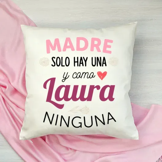 Coj&iacute;n personalizado como mam&aacute; ninguna (Foto de catálogo)