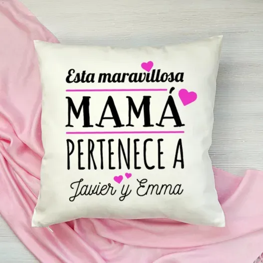 Coj&iacute;n personalizado 'Maravillosa' (Vista alternativa)