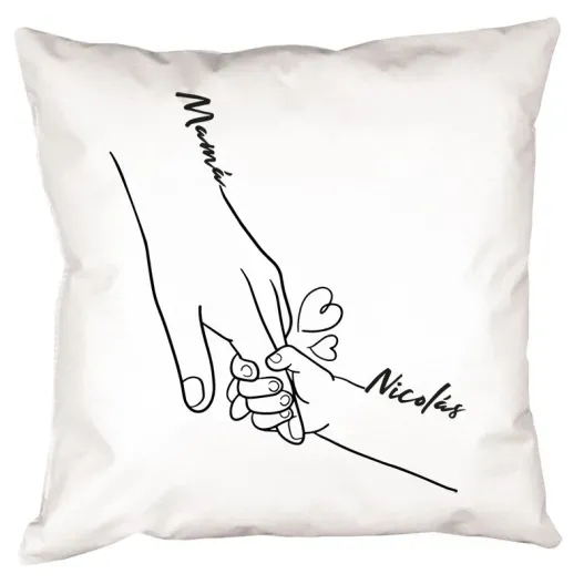 Coj&iacute;n personalizado 'Unidos' (Idea de regalo original)