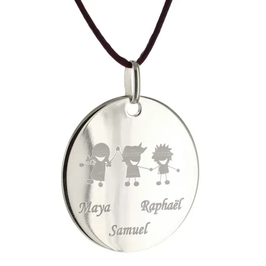 Colgante de plata alban personalizado (Foto de catálogo)