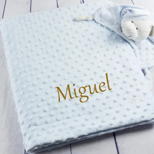 Conjunto de manta y doudou bordado (Vista alternativa)