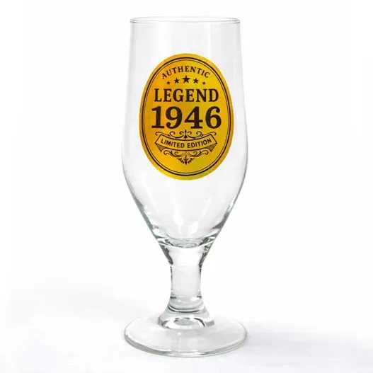 Copa de cerveza -  Edici&oacute;n limitada - Regalo cumplea&ntilde;os (Idea de regalo original)