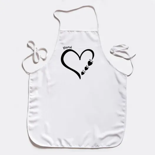 Delantal personalizado amor de Mam&aacute; (Vista alternativa)