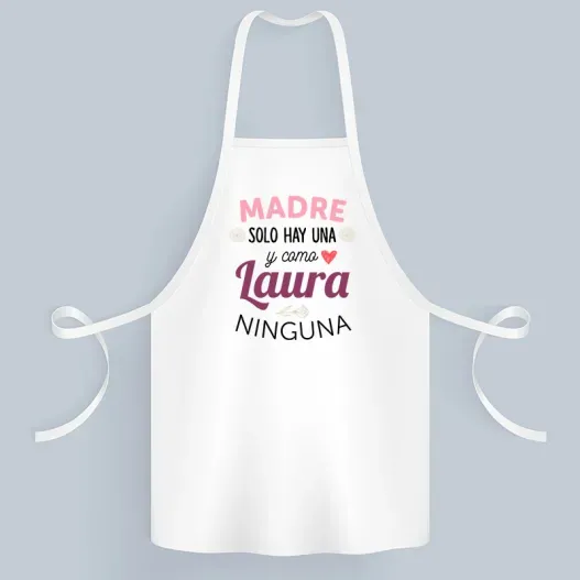 Delantal personalizado 'Como mam&aacute; ninguna'