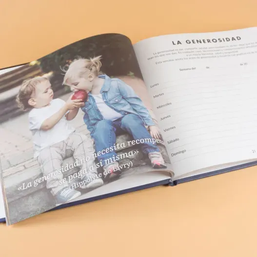 Diario de Gratitud con tarjeta personalizada (Idea de regalo original)