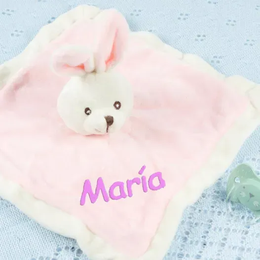 Doudou animales bordado (Idea de regalo original)