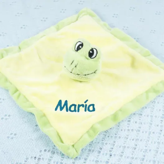 Doudou animales bordado (Detalle de presentación)