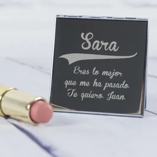 Espejo grabado con dedicatoria (Foto de catálogo)