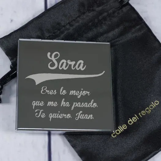Espejo grabado con dedicatoria (Vista alternativa)
