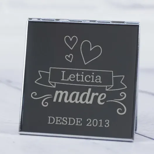 Espejo Mam&aacute; desde... grabado (Foto de catálogo)