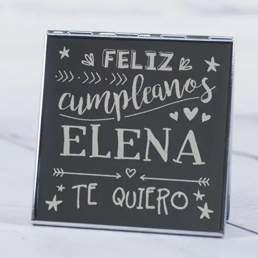 Espejo para cumplea&ntilde;os personalizado (Idea de regalo original)