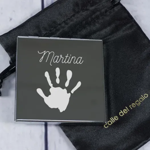 Espejo personalizado 'Huella' (Idea de regalo original)