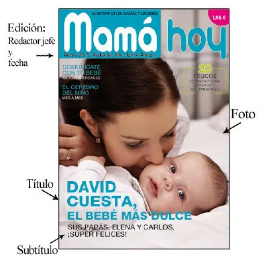 Falsa portada DIGITAL de revista para ella (Vista alternativa)