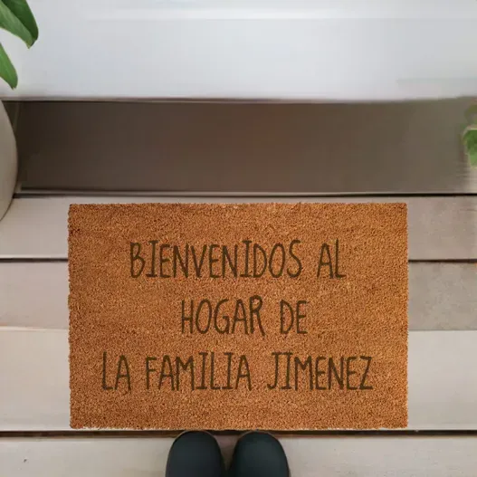 Felpudo de coco personalizado (Vista alternativa)