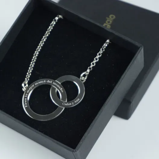 Gargantilla de plata personalizada (Idea de regalo original)