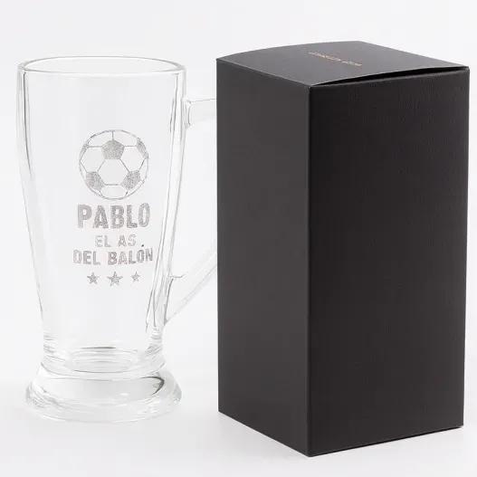 Jarra de cerveza Baviera para el as del bal&oacute;n (Idea de regalo original)