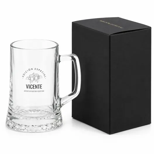 Jarra de cerveza grabada 'Edici&oacute;n especial' (Vista secundaria)