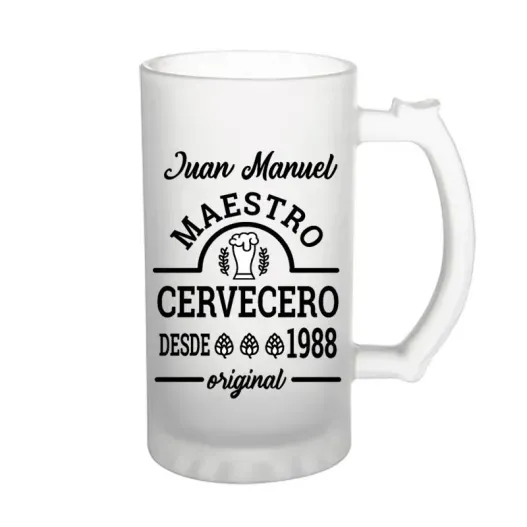 Jarra de cerveza personalizada 'Original' (Foto de catálogo)