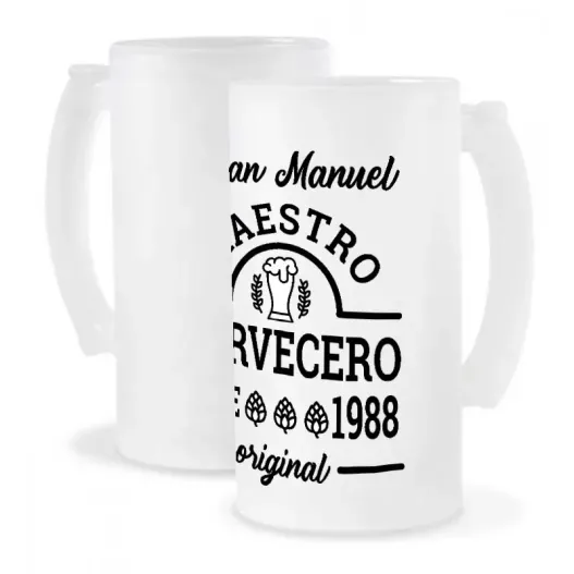 Jarra de cerveza personalizada 'Original' (Idea de regalo original)